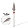  Kúp formájú karbid csiszolófej - Cross Cut - finom