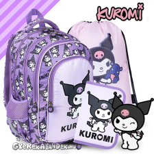 Kuromi ergonomikus iskolatáska, hátizsák SZETT - Violet iskolatáska