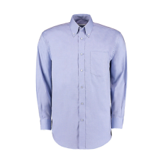 Kustom Kit Férfi hosszú ujjú Ing Kustom Kit Classic Fit Premium Oxford Shirt 2XL, Világos kék