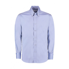 Kustom Kit Férfi hosszú ujjú Ing Kustom Kit Tailored Fit Premium Oxford Shirt 2XL, Világos kék