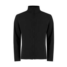 Kustom Kit Férfi hosszú ujjú kabát Kustom Kit Regular Fit Corporate Micro Fleece S, Fekete férfi kabát, dzseki
