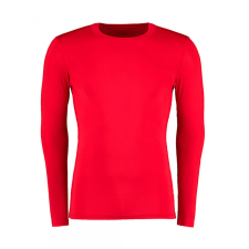 Kustom Kit Férfi hosszú ujjú póló Kustom Kit Warmtex Base Layer LS XL, Piros férfi póló
