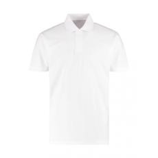 Kustom Kit Férfi rövid ujjú galléros póló Kustom Kit Men's Regular Fit Workforce Polo L, Fehér