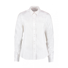 Kustom Kit Női hosszú ujjú blúz Kustom Kit Women's Tailored Fit City Shirt 3XL, Fehér
