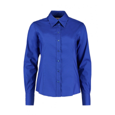 Kustom Kit Női hosszú ujjú blúz Kustom Kit Women's Tailored Fit Premium Oxford Shirt 3XL, Királykék