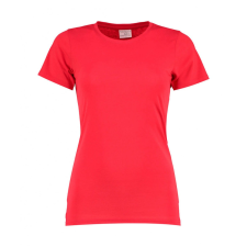 Kustom Kit Női rövid ujjú felső Kustom Kit Women&#039;s Fashion Fit Superwash 60º Tee 2XL, Piros női póló