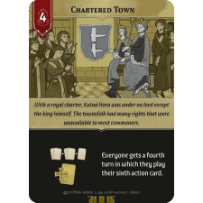  Kutná Hora promókártya, angol nyelvű társasjáték