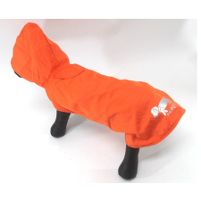  Kutya esőkabát, narancssárga, M-es kutyaruha