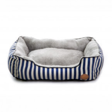  Kutyaágy Marine kék-világos szürke 60*50*20cm szállítóbox, fekhely kutyáknak