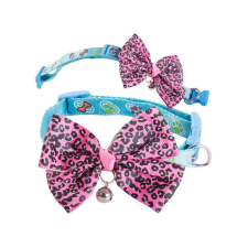  Kutyamacska nyakörv csengővel, állítható nyakörv, póráz, hám kutyáknak