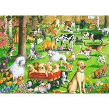 Kutyapark XXL 500 darabos puzzle puzzle, kirakós