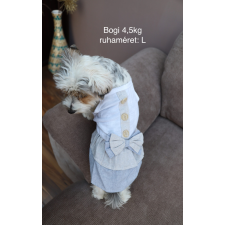  Kutyaruha - Cuki masnis ruha - Két színben - XL - fehér/zöld/szürke kutyaruha