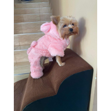  Kutyaruha - Kényelmes Meleg Overál, overall, Kezeslábas - Maci mintával, kétféle színben - 2XL - barna kutyaruha