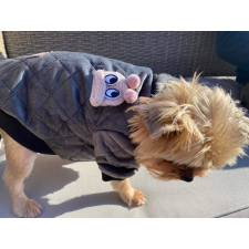  Kutyaruha - Kutyakabát - bélelt, meleg - Kétféle színben - 2XL - rózsaszín kutyaruha