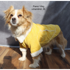  Kutyaruha - Kutyakabát - Kordbársony, bundás - többféle színben - 2XL - zöld kutyaruha