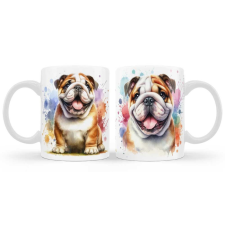  Kutyás bögre, Angol Bulldog bögrék, csészék