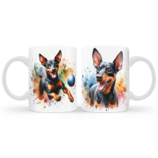  Kutyás bögre, Pincser bögrék, csészék