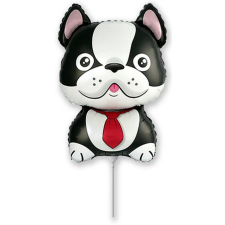 Kutyás Bulldog Black fólia lufi 36 cm (WP) party kellék