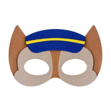 Kutyás Dog Brigade Police filc maszk 18 cm jelmez