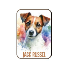 Kutyás fa hűtőmágnes, Jack Russel hűtőmágnes