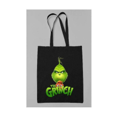  Kutyás logós Grinch vászontáska egyedi mintával