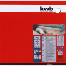 KWB 589366 PROFI TCT, HM Körfűrészlap 250x30x3,2 mm, 60 fogú fűrészlap