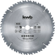 KWB 593544 Keményfém Körfűrészlap 350x30x3,5 mm 32 Fog fűrészlap