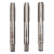 KWB PROFI HSS-G HAND TAPS SET metrikus kézi menetfúró 40x11x3.5mm M3 menetemelkedés:0.5 (49443303) (KWB 49443303)