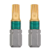 KWB TITAN TORX T30 torziós behajtó bit 25mm (2db) (49124230) (49124230)