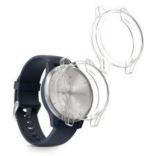 kwmobile 2 db Kwmobile tok készlet Garmin Vivomove 3S, átlátszó, szilikon, KWM000024UL001C okosóra kellék