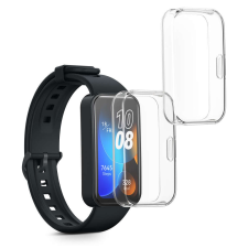 kwmobile 2 db Kwmobile tok készlet Huawei Band 8 telefonhoz, átlátszó, szilikon, KWM0000251A001C okosóra kellék