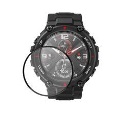 kwmobile 2 db Kwmobile védőfólia készlet Amazfit T-Rexhez, átlátszó/fekete, polimer, KWM000024VB001C okosóra kellék