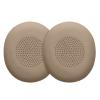 kwmobile 2 db-os Kwmobile fülpárna készlet Jabra Evolve 2 65/Evolve 65 SE, bézs, Eco-bőr, KWM0000256O002C