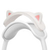 kwmobile fejhallgató szíj Apple AirPods Maxhez, fehér, szilikon, KWM000025AD001C