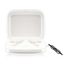 kwmobile fejhallgató tok OnePlus Buds Pro 2, átlátszó, szilikon, KWM000025FG001C fülhallgató, fejhallgató tok