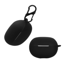 kwmobile fejhallgató tok Xiaomi Realme Buds Air 5 Pro készülékhez, fekete, szilikon, KWM0000251M001C fülhallgató, fejhallgató tok