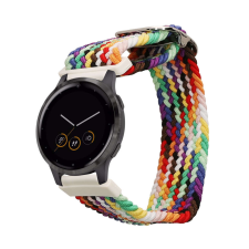 kwmobile szíj Garmin Vivomove 3S/Vivoactive 4S, többszínű, nylon, KWM0000250F002C okosóra kellék