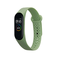 kwmobile szíj Xiaomi Mi Band 4/Mi Band 3-hoz, zöld, szilikon, KWM0000250Z002C okosóra kellék