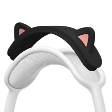 kwmobile tok Apple AirPods Maxhez, fekete/rózsaszín, szilikon, KWM000025AD002C fülhallgató, fejhallgató tok