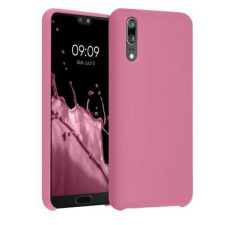 kwmobile tok Huawei P20-hoz, szilikon, rózsaszín, 45689.212 mobiltelefon kellék