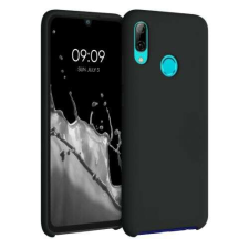 kwmobile tok Huawei P Smart (2019), szilikon, fekete, 47824.01 mobiltelefon kellék