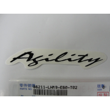 KYMCO 86211-LHM9-E60-T02 matrica Kymco Vázak, idomok, kiegészítők Matricák információs címke