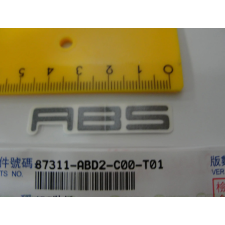 KYMCO ABS matrica Kymco Vázak, idomok, kiegészítők Matricák információs címke