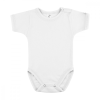 Kynga fehér rövid ujjú baba body 62-98