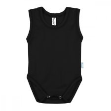 Kynga fekete ujjatlan baba body 98 kombidressz, body