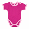 Kynga magenta-sötét rózsaszín rövid ujjú baba body 98