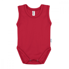 Kynga piros ujjatlan baba body 92 kombidressz, body