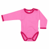Kynga sötét rózsaszín-magenta hosszú ujjú gyerek body 116