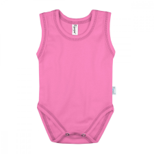 Kynga sötét rózsaszín ujjatlan baba body 80 kombidressz, body