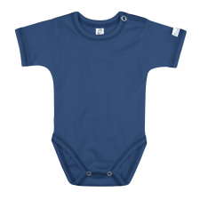Kynga sötétkék rövid ujjú gyerek body 116 kombidressz, body